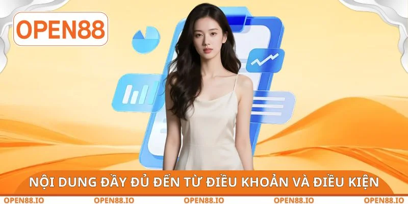 Nội dung đầy đủ đến từ điều khoản và điều kiện